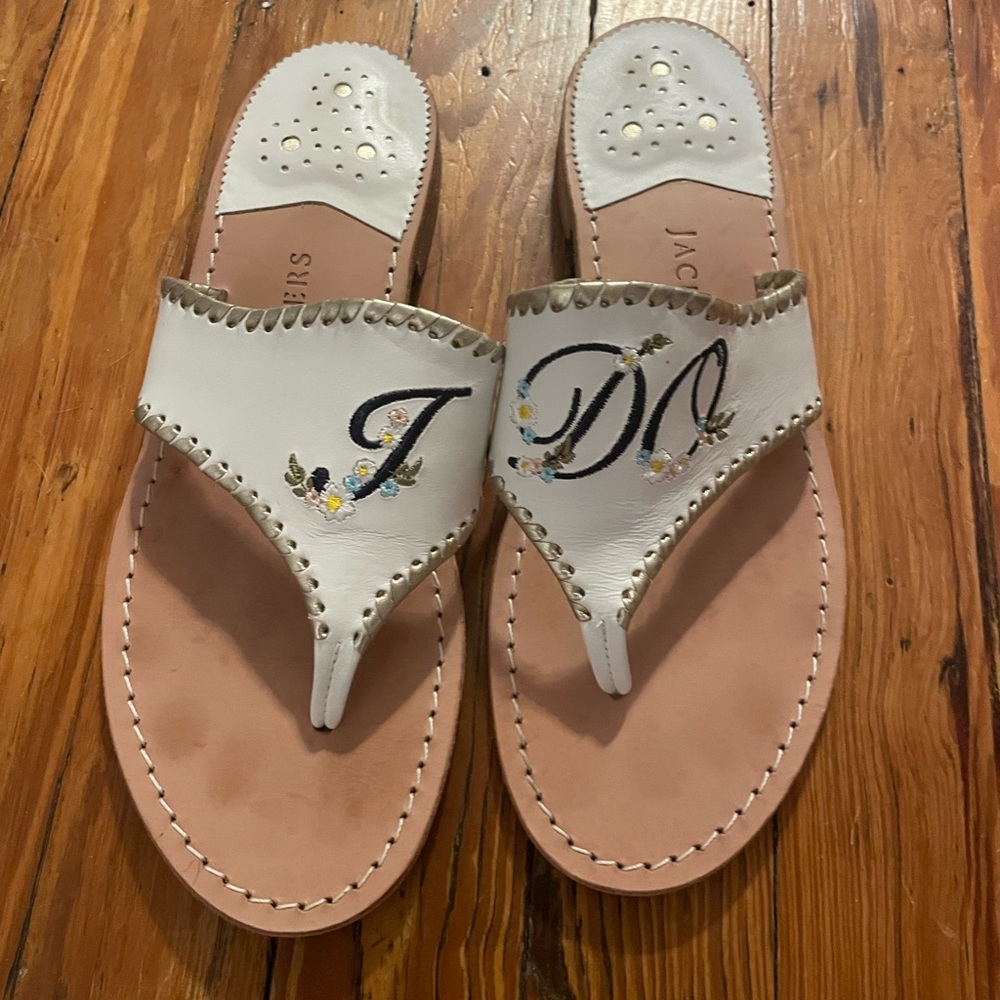 Jack Rogers I Do Wedding / Bride Sandals